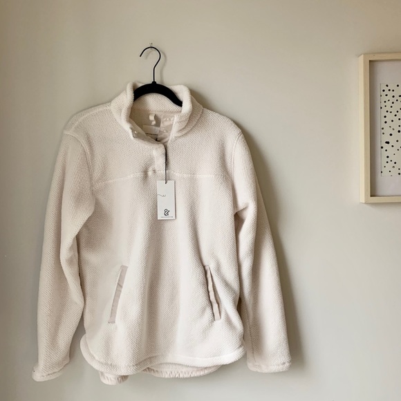 Thread & Supply Tops - NWT THREAD AND SUPPLY SHERPA PULLOVER SIZE SMALL